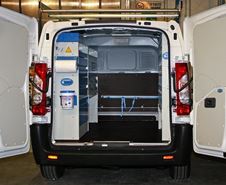 allestimento per Jumpy con mobili per furgone Syncro